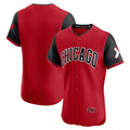 Chicago White Sox Red-Black 2025 City Connect Elite Baseball Jersey