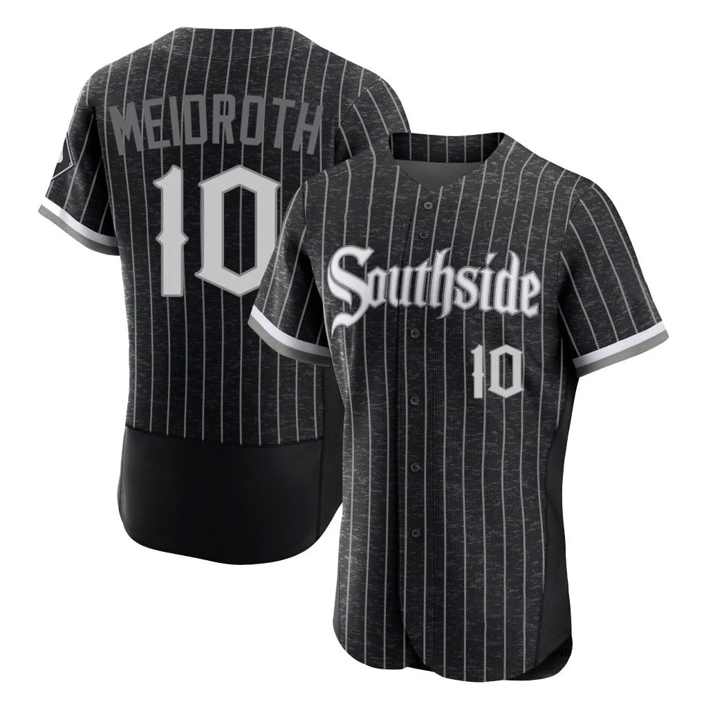 Chicago White Sox #10 Chase Meidroth Player Black City Connect Limited Elite Home Stitched Baseball Jersey