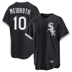 Chicago White Sox #10 Chase Meidroth Player Black Home Game Stitched Baseball Jersey
