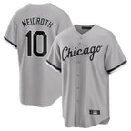 Chicago White Sox #10 Chase Meidroth Player Gray Home Game Stitched Baseball Jersey