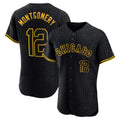 Chicago White Sox #12 Colson Montgomery Player Black Snake Skin City Limited Elite Home Stitched Baseball Jersey