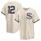 Chicago White Sox #12 Colson Montgomery Player Cream Field of Dreams Home Game Stitched Baseball Jersey