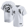 Chicago White Sox #12 Colson Montgomery Player White Stripe Limited Home Stitched Baseball Jersey