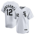 Chicago White Sox #12 Colson Montgomery Player White Stripe Limited Home Stitched Baseball Jersey
