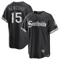 Chicago White Sox #15 Sean Newcomb Player Black City Connect Home Game Stitched Baseball Jersey