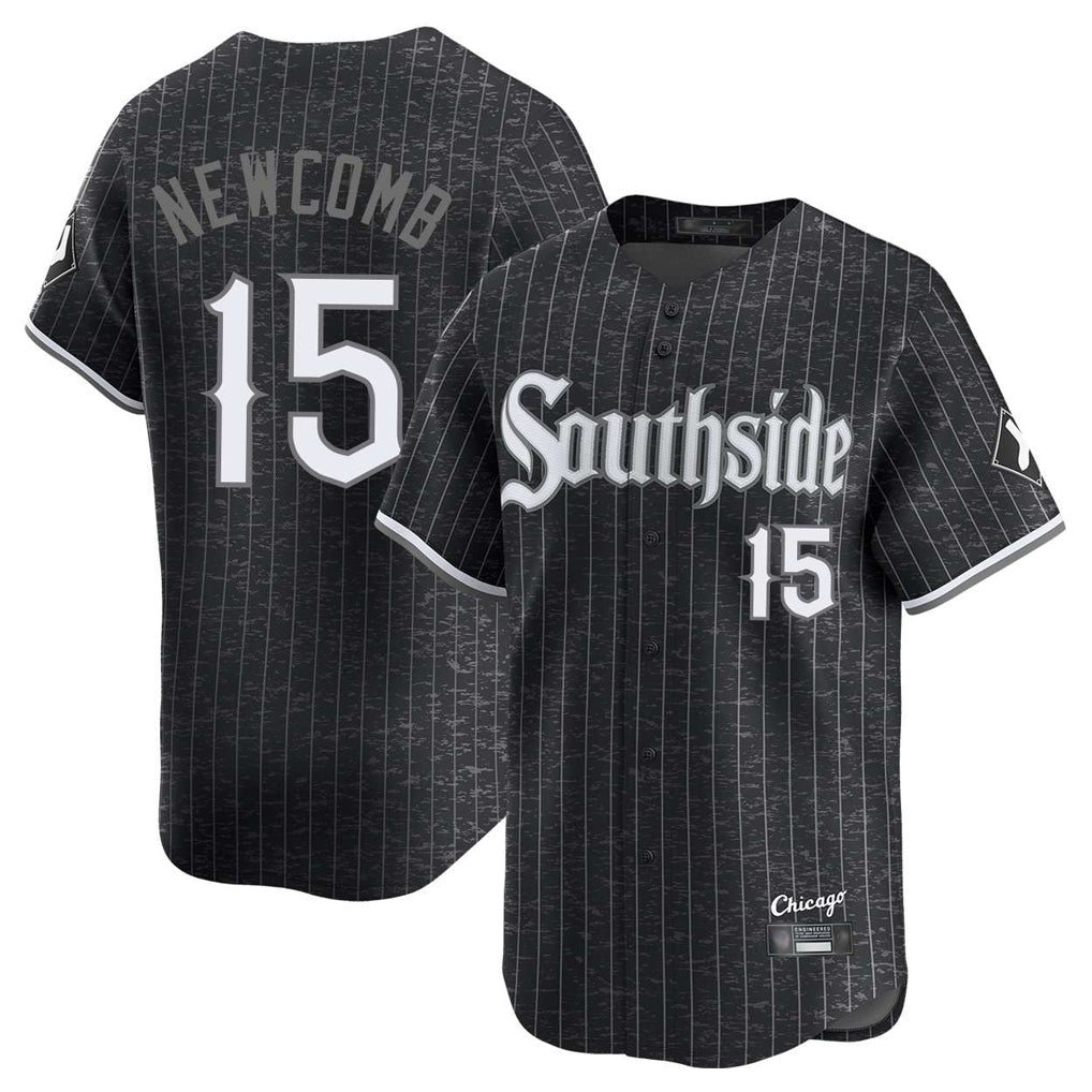 Chicago White Sox #15 Sean Newcomb Player Black City Connect Limited Home Stitched Baseball Jersey