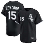 Chicago White Sox #15 Sean Newcomb Player Black Limited Home Stitched Baseball Jersey