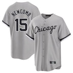 Chicago White Sox #15 Sean Newcomb Player Gray Home Game Stitched Baseball Jersey