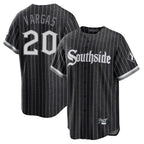 Chicago White Sox #20 Miguel Vargas Player Black City Connect Home Game Stitched Baseball Jersey