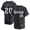 Chicago White Sox #20 Miguel Vargas Player Black City Connect Limited Home Stitched Baseball Jersey