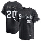 Chicago White Sox #20 Miguel Vargas Player Black City Connect Limited Home Stitched Baseball Jersey