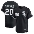 Chicago White Sox #20 Miguel Vargas Player Black Limited Home Stitched Baseball Jersey