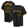Chicago White Sox #20 Miguel Vargas Player Black Snake Skin City Home Game Stitched Baseball Jersey