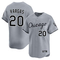 Chicago White Sox #20 Miguel Vargas Player Gray Road Limited Home Stitched Baseball Jersey