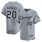 Chicago White Sox #20 Miguel Vargas Player Gray Road Limited Home Stitched Baseball Jersey