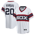 Chicago White Sox #20 Miguel Vargas Player White Home Game Stitched Baseball Jersey