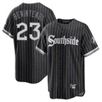 Chicago White Sox #23 Andrew Benintendi Player Black City Connect Home Game Stitched Baseball Jersey