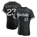 Chicago White Sox #23 Andrew Benintendi Player Black City Connect Limited Elite Home Stitched Baseball Jersey