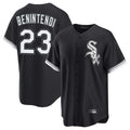 Chicago White Sox #23 Andrew Benintendi Player Black Home Game Stitched Baseball Jersey
