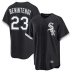 Chicago White Sox #23 Andrew Benintendi Player Black Home Game Stitched Baseball Jersey