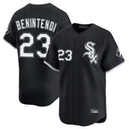 Chicago White Sox #23 Andrew Benintendi Player Black Limited Home Stitched Baseball Jersey