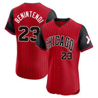 Chicago White Sox #23 Andrew Benintendi Player Red City Connect Limited Elite Home Stitched Baseball Jersey