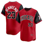 Chicago White Sox #23 Andrew Benintendi Red-Black 2025 City Connect Limited Player Baseball Jersey