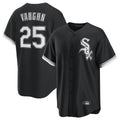 Chicago White Sox #25 Andrew Vaughn Player Black Home Game Stitched Baseball Jersey