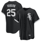 Chicago White Sox #25 Andrew Vaughn Player Black Home Game Stitched Baseball Jersey