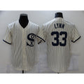 Chicago White Sox #33 Lance Lynn 2021 Cream Field of Dreams Name Cool Base Stitched Baseball Jersey
