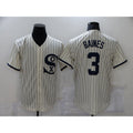 Chicago White Sox #3 Harold Baines 2021 Cream Field of Dreams Name Cool Base Stitched Baseball Jersey