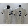Chicago White Sox #3 Harold Baines 2021 Cream Navy Field of Dreams Flex Base Stitched Baseball Jersey