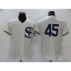Chicago White Sox #45 Michael Jordan 2021 Cream Navy Field of Dreams Flex Base Stitched Baseball Jersey