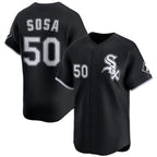 Chicago White Sox #50 Lenyn Sosa Black 2025 Alternate Limited Stitched Baseball Jersey