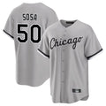 Chicago White Sox #50 Lenyn Sosa Player Gray Home Game Stitched Baseball Jersey