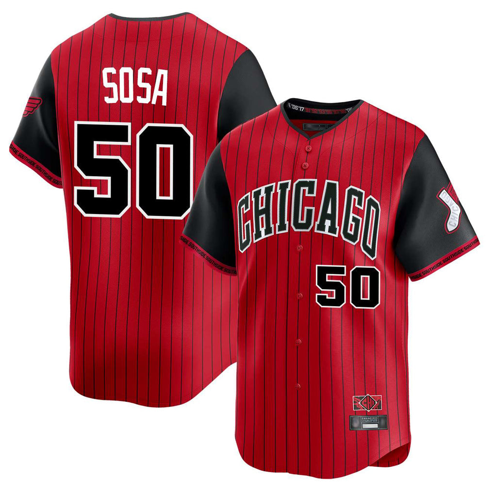 Chicago White Sox #50 Lenyn Sosa Player Red City Connect Limited Home Stitched Baseball Jersey