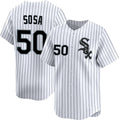 Chicago White Sox #50 Lenyn Sosa White 2025 Home Limited Stitched Baseball Jersey