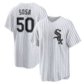 Chicago White Sox #50 Lenyn Sosa White Home Replica Baseball Jersey