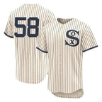 Chicago White Sox #58 Seranthony Dom¨ªnguez Player Cream Field of Dreams Limited Elite Home Stitched Baseball Jersey