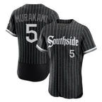 Chicago White Sox #5 Munetaka Murakami Player Black City Connect Limited Elite Home Stitched Baseball Jersey