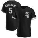 Chicago White Sox #5 Munetaka Murakami Player Black Limited Elite Home Stitched Baseball Jersey