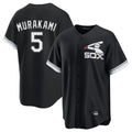 Chicago White Sox #5 Munetaka Murakami Player Black Spring Training Game Stitched Baseball Jersey