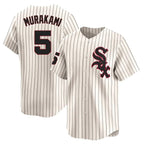 Chicago White Sox #5 Munetaka Murakami Player Cream Cooperstown Collection Limited Home Stitched Baseball Jersey