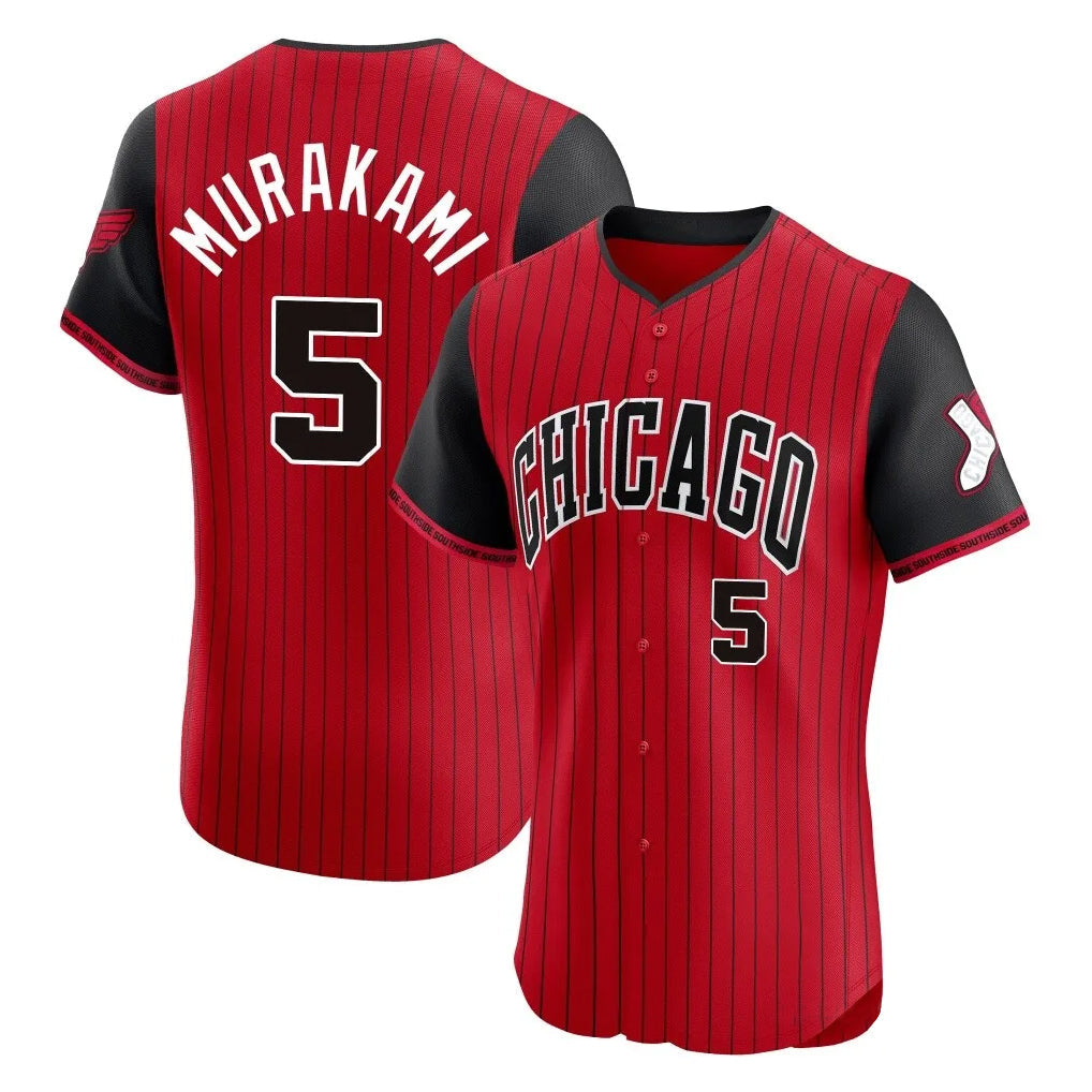 Chicago White Sox #5 Munetaka Murakami Player Red City Connect Limited Elite Home Stitched Baseball Jersey