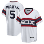 Chicago White Sox #5 Munetaka Murakami Player White Home Game Stitched Baseball Jersey