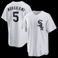 Chicago White Sox #5 Munetaka Murakami White Home Replica Baseball Jersey