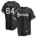 Chicago White Sox #64 Shane Smith Player Black City Connect Home Game Stitched Baseball Jersey