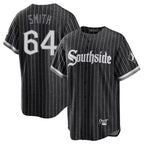 Chicago White Sox #64 Shane Smith Player Black City Connect Home Game Stitched Baseball Jersey