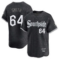 Chicago White Sox #64 Shane Smith Player Black City Connect Limited Home Stitched Baseball Jersey