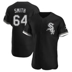 Chicago White Sox #64 Shane Smith Player Black Limited Elite Home Stitched Baseball Jersey